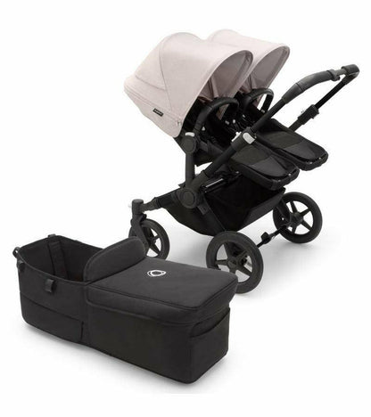 Bugaboo Donkey 5 Duo Complete Stroller Bundle - Black / Midnight Black / Misty White - Traveling Tikes 