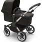 Bugaboo Donkey 5 Mono Complete Stroller - Aluminum / Midnight Black / Midnight Black - Traveling Tikes 