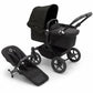 Bugaboo Donkey 5 Mono Complete Stroller - Black / Midnight Black / Midnight Black - Traveling Tikes 