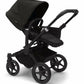 Bugaboo Donkey 5 Mono Complete Stroller - Black / Midnight Black / Midnight Black - Traveling Tikes 