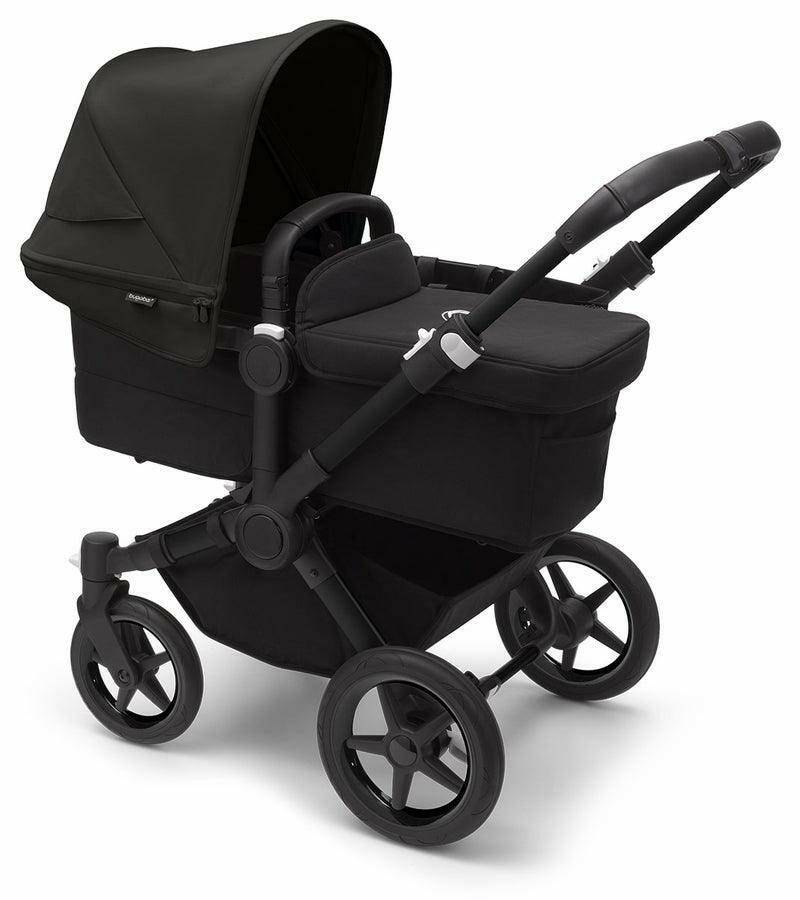 Bugaboo Donkey 5 Mono Complete Stroller - Black / Midnight Black / Midnight Black - Traveling Tikes 