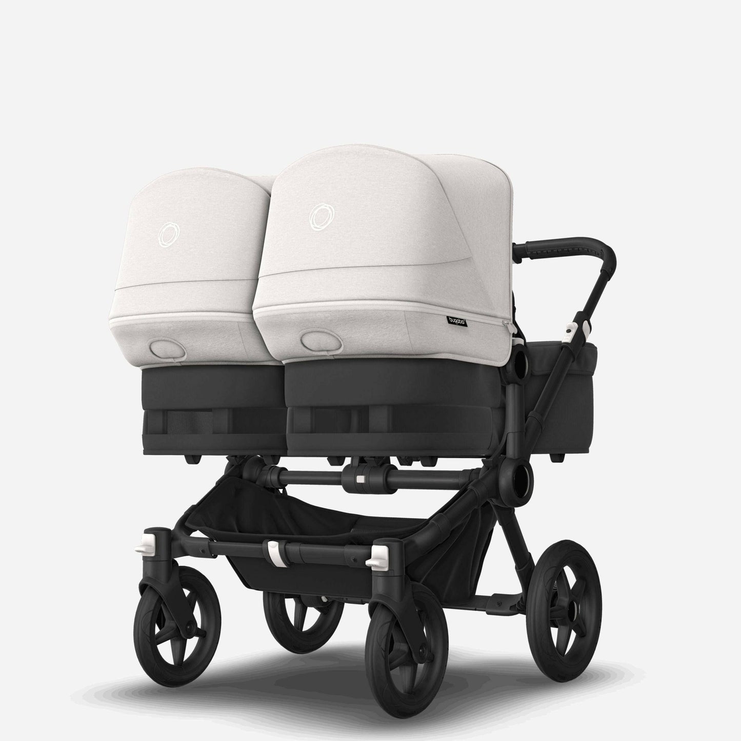 Bugaboo Donkey 5 Twin Complete Stroller Bundle - Black / Midnight Black / Misty White / Black - Traveling Tikes 