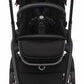 Bugaboo Dragonfly Complete Lightweight Compact Stroller - Black / Dark Cherry / Dark Cherry