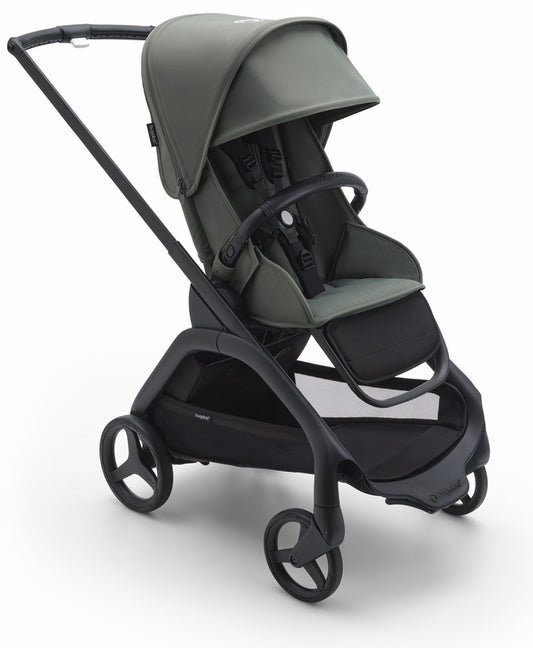 Bugaboo Dragonfly Complete Stroller - Black/Forest Green/Forest Green