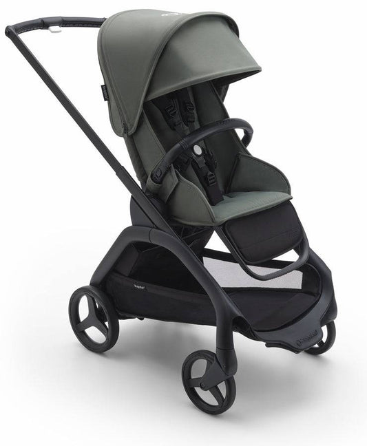 Bugaboo Dragonfly Complete Stroller - Black/Forest Green/Forest Green - Traveling Tikes 