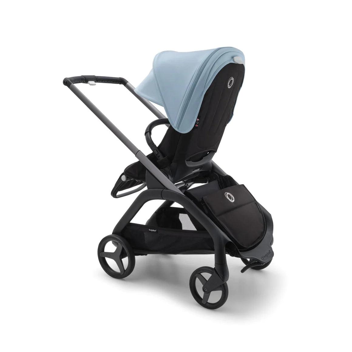 Bugaboo Dragonfly Complete Stroller - Graphite/Midnight Black/Sklyline Blue - Traveling Tikes 