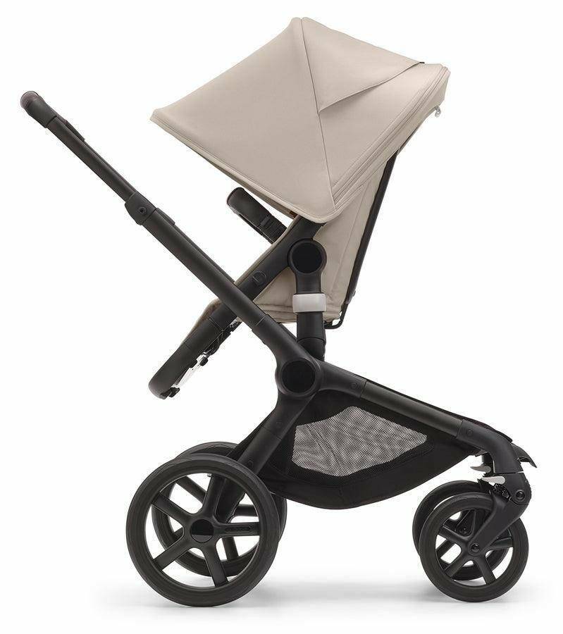 Bugaboo Fox5 Complete Stroller - Black Frame / Desert Taupe - Traveling Tikes 