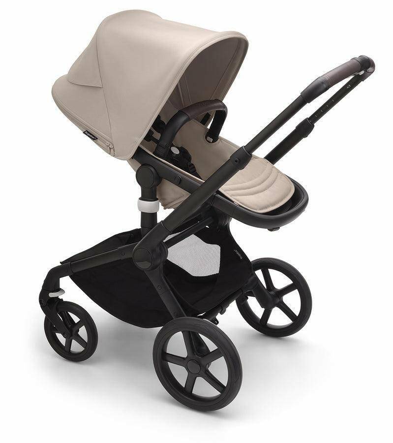 Bugaboo Fox5 Complete Stroller - Black Frame / Desert Taupe - Traveling Tikes 