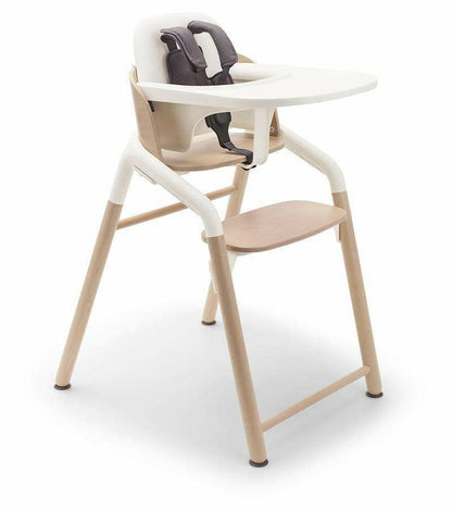 Bugaboo Giraffe Complete High Chair - Neutral Wood / White - Traveling Tikes 