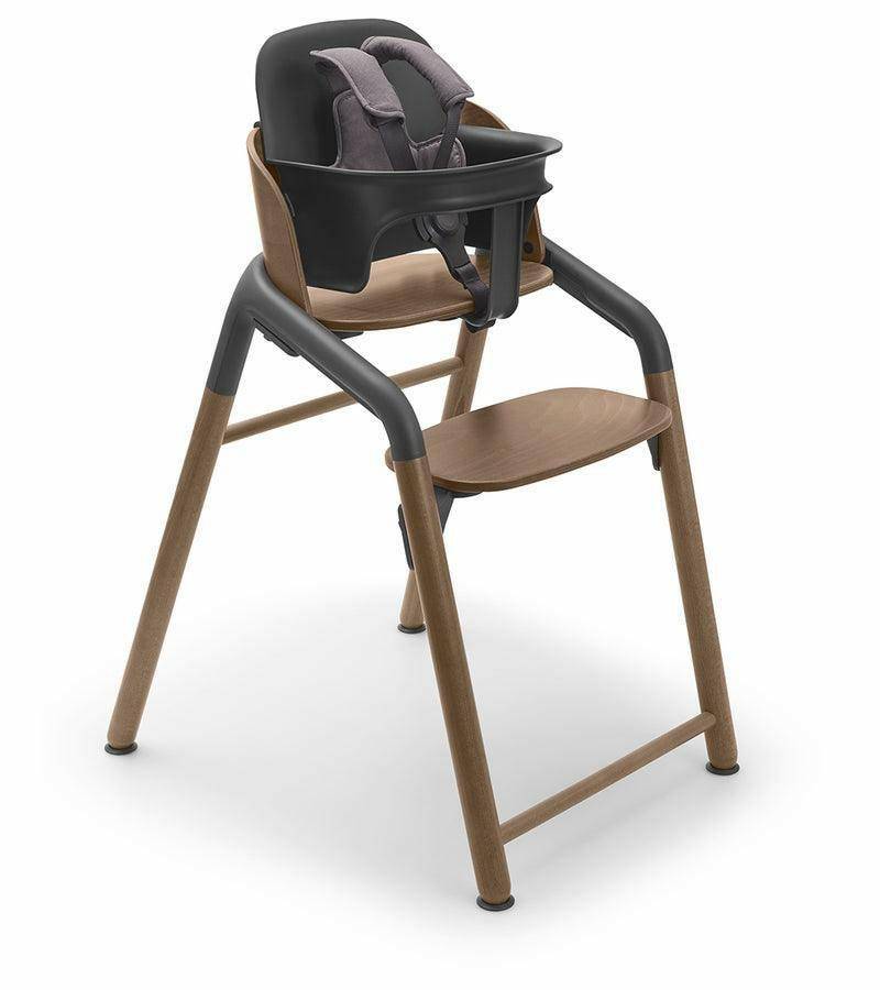 Bugaboo Giraffe Complete High Chair - Warm Wood / Grey - Traveling Tikes 