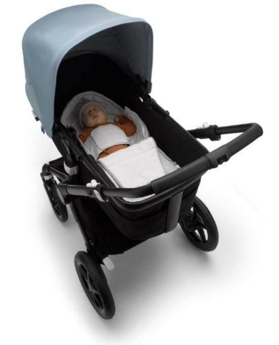 Bugaboo Newborn Inlay - Grey - Traveling Tikes 