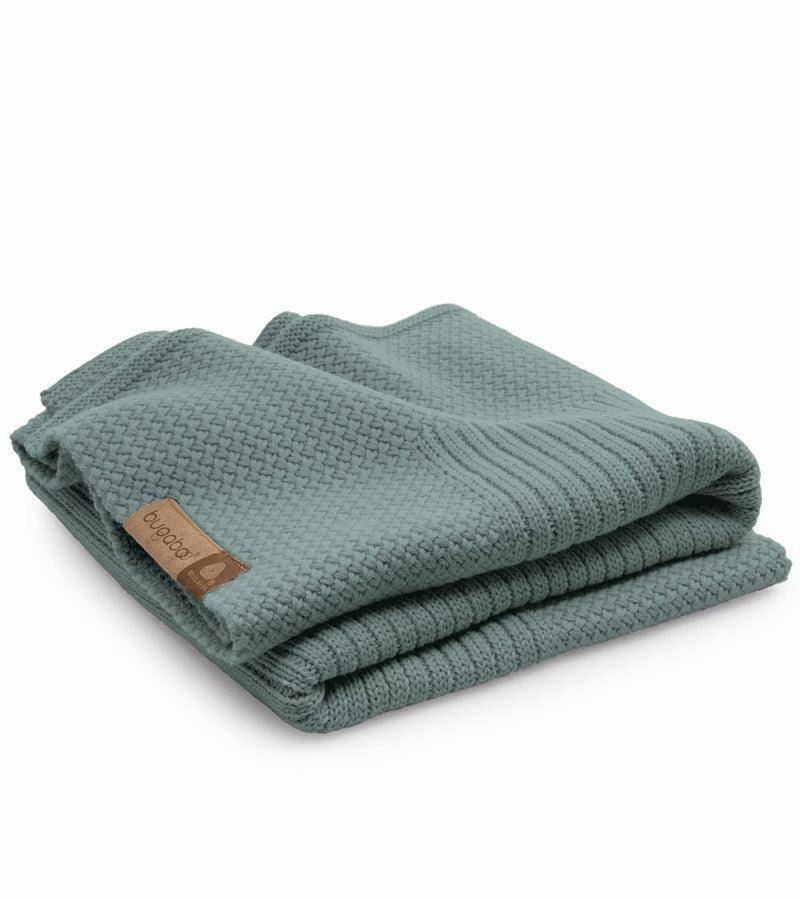 Bugaboo Soft Wool Blanket - Petrol Blue Melange - Traveling Tikes 