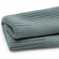 Bugaboo Soft Wool Blanket - Petrol Blue Melange - Traveling Tikes 