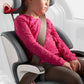 Clek Oobr High Back Belt Positioning Booster Car Seat - Mammoth (Merino wool + TENCEL Blend)