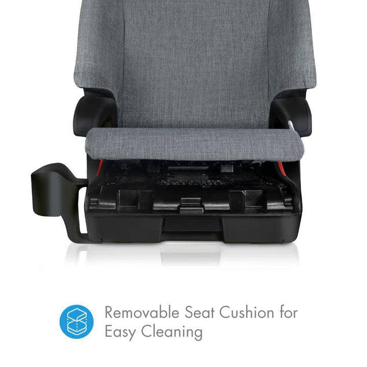 Clek Oobr High Back Belt Positioning Booster Car Seat - Mammoth (Merino wool + TENCEL Blend)