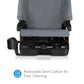 Clek Oobr High Back Belt Positioning Booster Car Seat - Snow (C-Zero Plus) - Traveling Tikes 