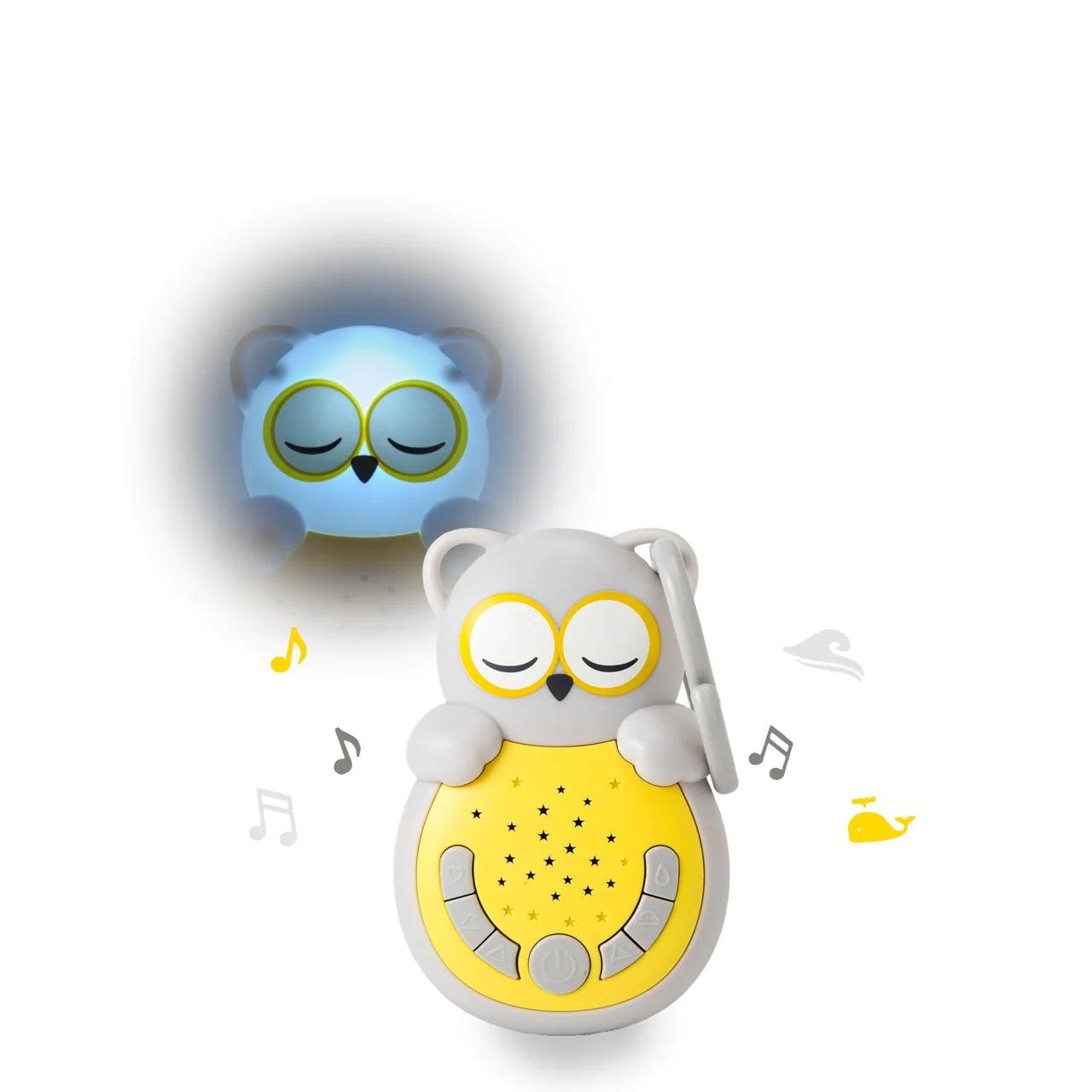 Cloud B Sweet Dreamz on the Go - Grey Owl - Traveling Tikes 