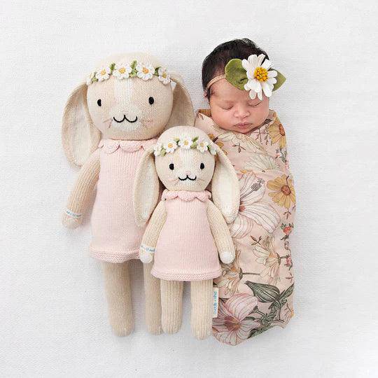 CUDDLE + KIND + Hannah the Bunny 13" (blush) - Traveling Tikes 