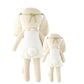 CUDDLE + KIND + Hannah the Bunny 13" (ivory) - Traveling Tikes 