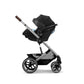 Cybex Balios S Lux Travel System - Moon Black (Silver Frame)