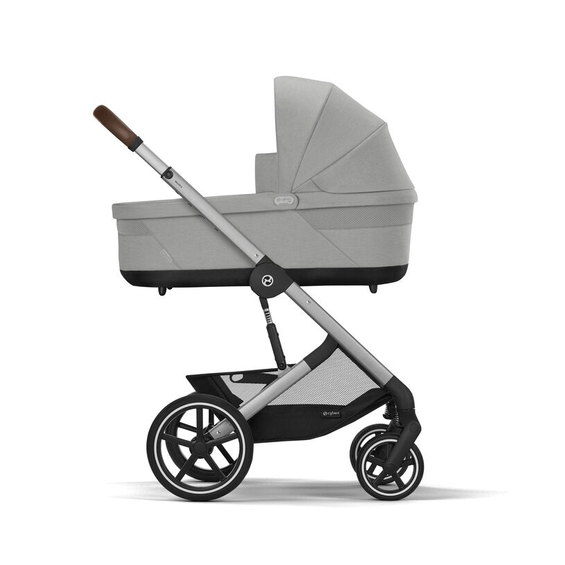 Cybex Balios S Lux - Stone Grey (Silver Frame)