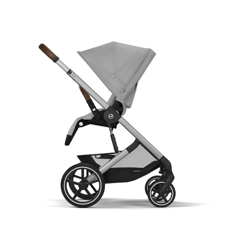 Cybex Balios S Lux - Stone Grey (Silver Frame)
