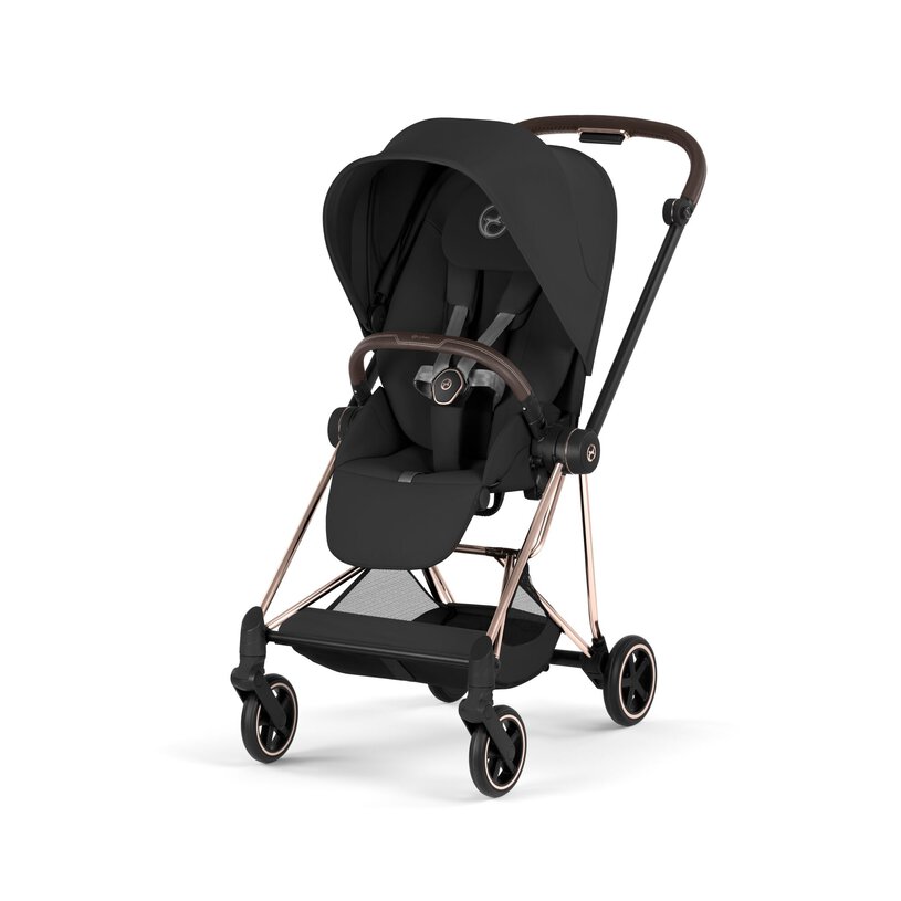 Cybex Mios 2026 Stroller - Sepia Black (Rosegold Frame) 526000097