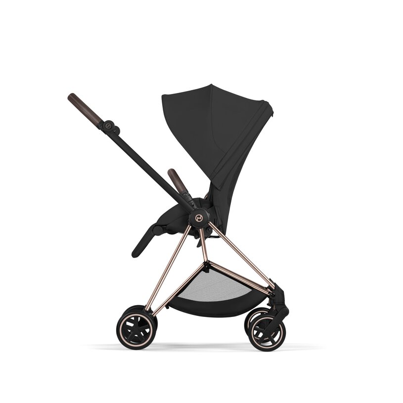 Cybex Mios 2026 Stroller - Sepia Black (Rosegold Frame)