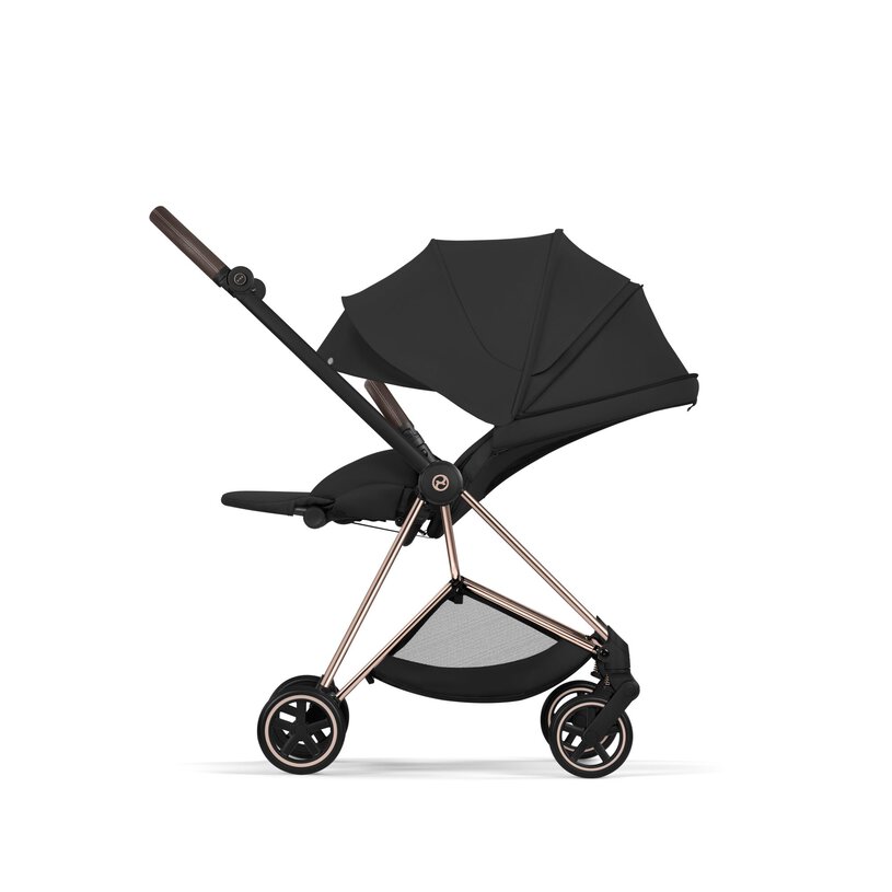 Cybex Mios 2026 Stroller - Sepia Black (Rosegold Frame)