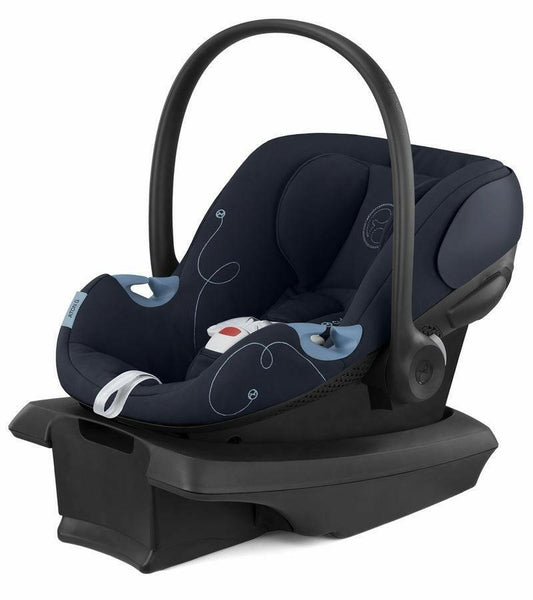 Cybex Aton G Infant Car Seat - Ocean Blue - Traveling Tikes 