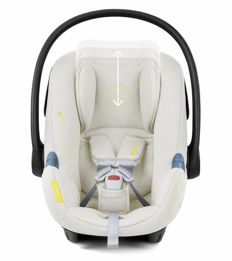 Cybex Aton G Swivel Infant Car Seat - Seashell Beige - Traveling Tikes 