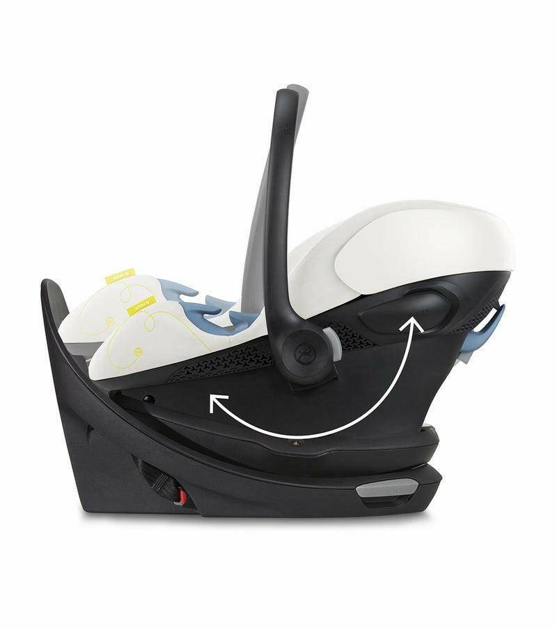 Cybex Aton G Swivel Infant Car Seat - Seashell Beige - Traveling Tikes 