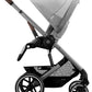 Cybex Balios S Lux 2 Stroller + Cot S Lux 2 Bundle - Silver Frame / Lava Grey