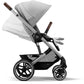 Cybex Balios S Lux 2 Stroller + Cot S Lux 2 Bundle - Silver Frame / Lava Grey