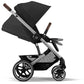 Cybex Balios S Lux 2 Stroller + Cot S Lux 2 Bundle - Silver Frame / Moon Black