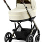 Cybex Balios S Lux 2 Stroller + Cot S Lux 2 Bundle - Taupe Frame / Seashell Beige