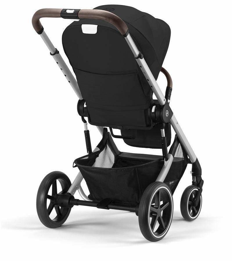 Cybex Balios S Lux 2 Stroller - Silver Frame / Moon Black - Traveling Tikes 