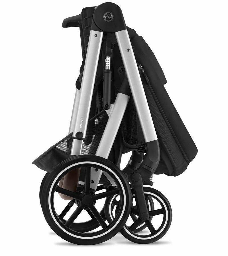 Cybex Balios S Lux 2 Stroller - Silver Frame / Moon Black - Traveling Tikes 