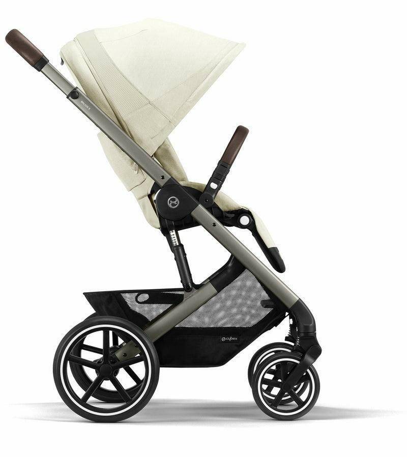 Cybex Balios S Lux 2 Stroller - Taupe Frame / Seashell Beige - Traveling Tikes 