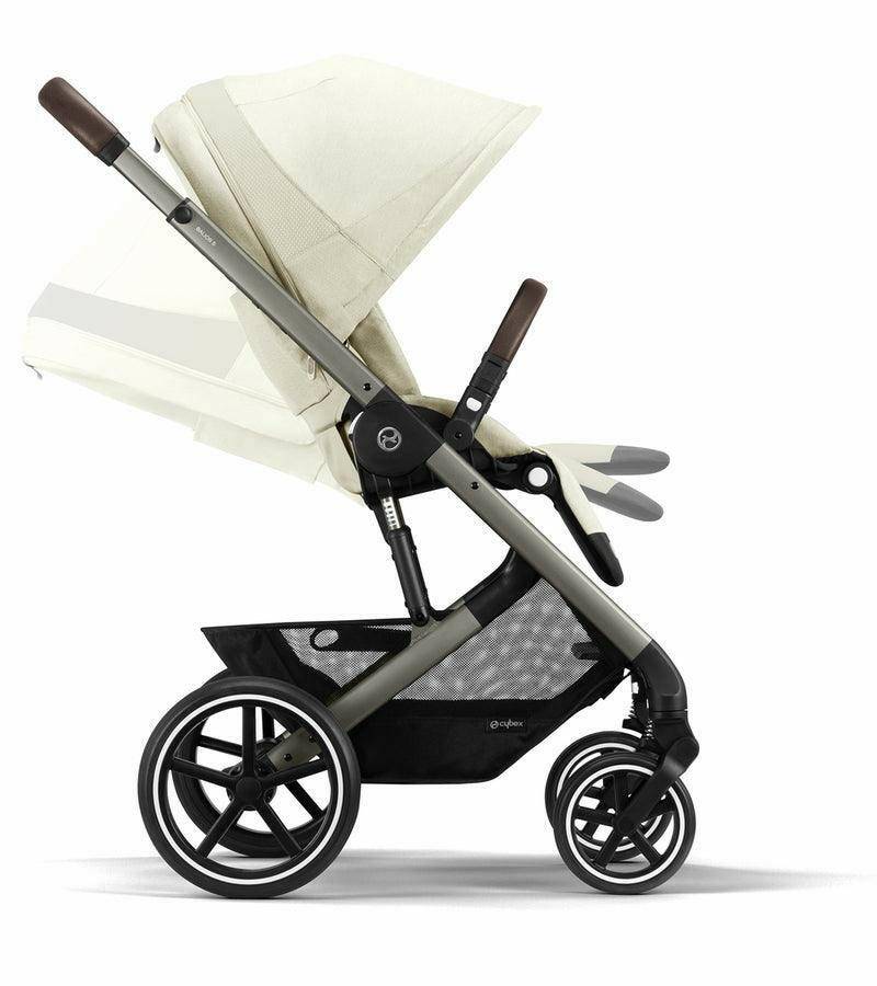 Cybex Balios S Lux 2 Stroller - Taupe Frame / Seashell Beige - Traveling Tikes 