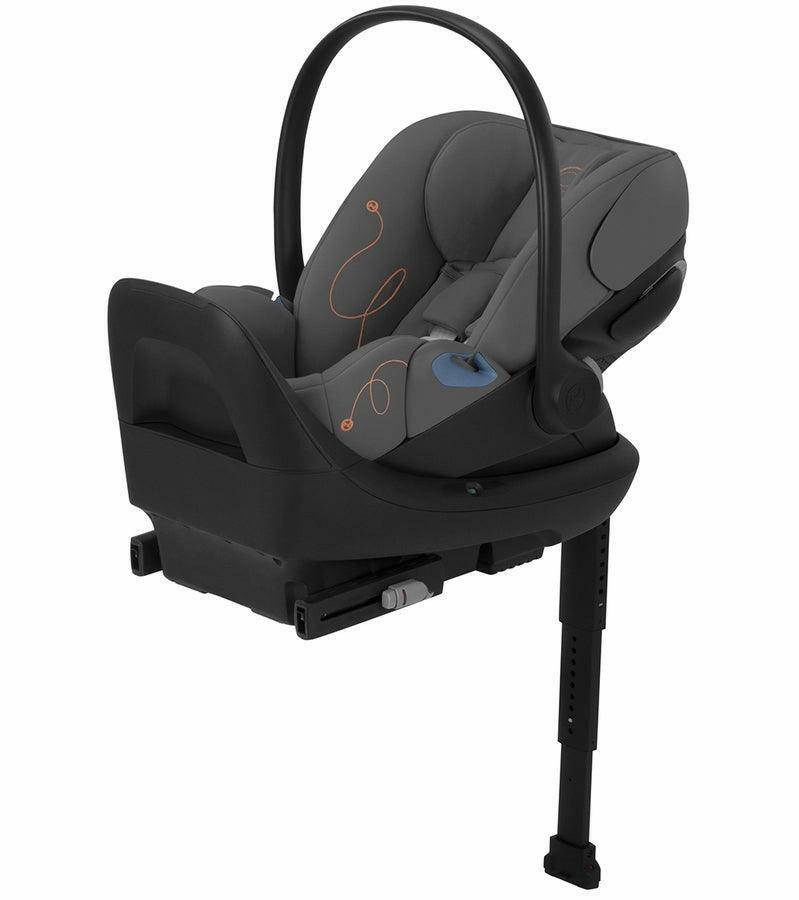 Cybex Cloud G Lux Comfort Extend Infant Car Seat - Lava Grey - Traveling Tikes 