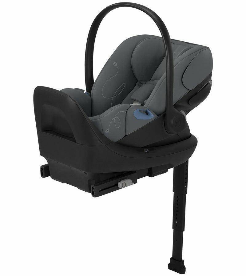 Cybex Cloud G Lux Comfort Extend Infant Car Seat - Monument Grey - Traveling Tikes 