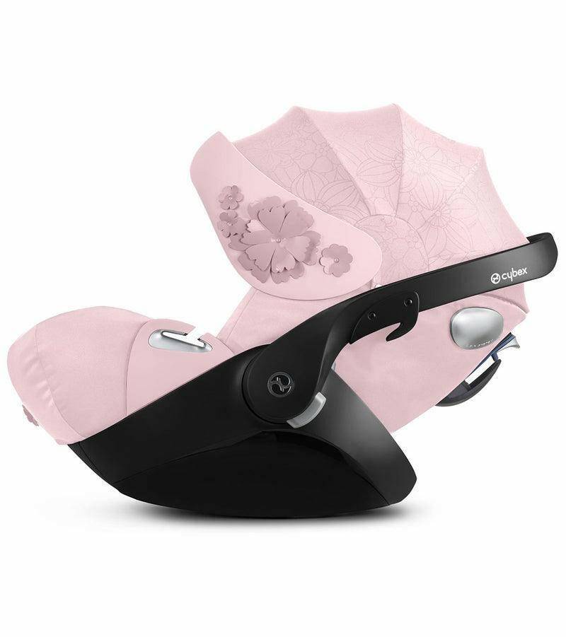 Cybex Cloud Q Sensorsafe Reclining Infant Car Seat - Simply Flowers - Pale Blush