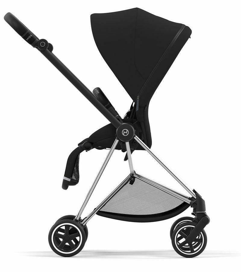 Cybex Mios 3 Stroller - Chrome / Black / Deep Black - Traveling Tikes 