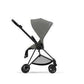 Cybex MIOS 3 Stroller - Matte Black/Black Frame and Soho Grey Seat Pack - Traveling Tikes 