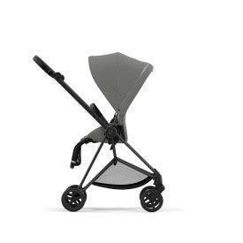 Cybex MIOS 3 Stroller - Matte Black/Black Frame and Soho Grey Seat Pack - Traveling Tikes 