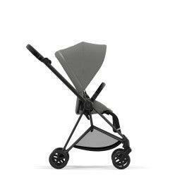 Cybex MIOS 3 Stroller - Matte Black/Black Frame and Soho Grey Seat Pack - Traveling Tikes 