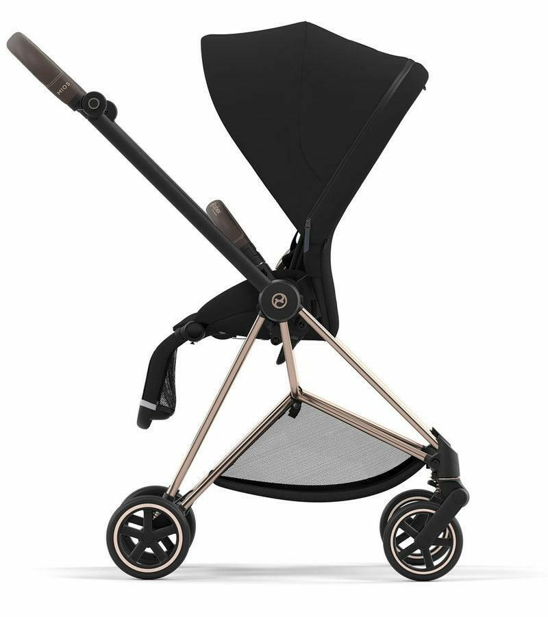 Cybex Mios 3 Stroller - Rose Gold / Brown / Deep Black - Traveling Tikes 