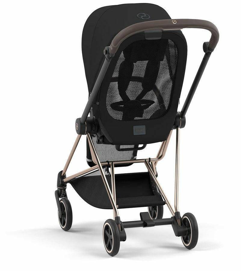 Cybex Mios 3 Stroller - Rose Gold / Brown / Deep Black - Traveling Tikes 