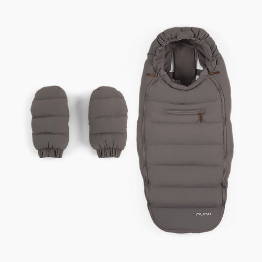 Nuna Winter Stroller Set with Bag - Granite